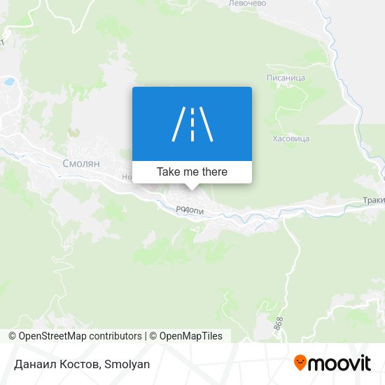 Данаил Костов map