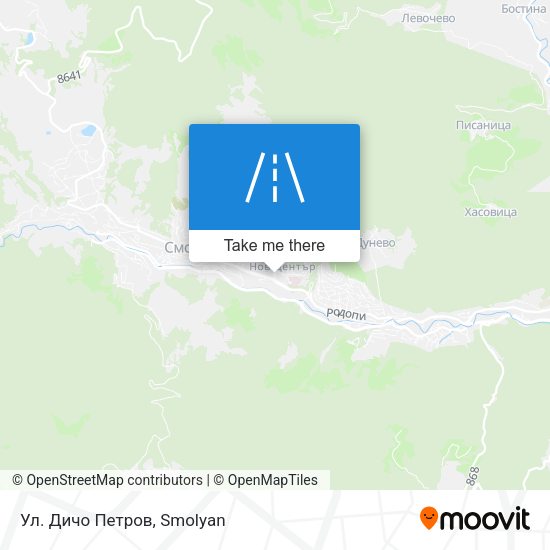 Ул. Дичо Петров map
