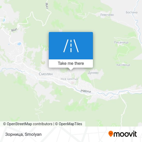 Зорница map