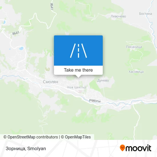 Карта Зорница