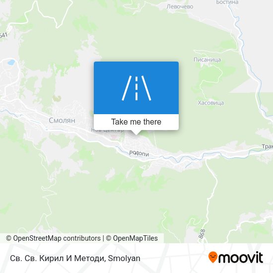Св. Св. Кирил И Методи map
