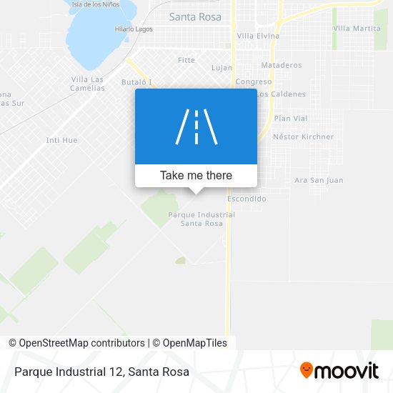 Parque Industrial 12 map