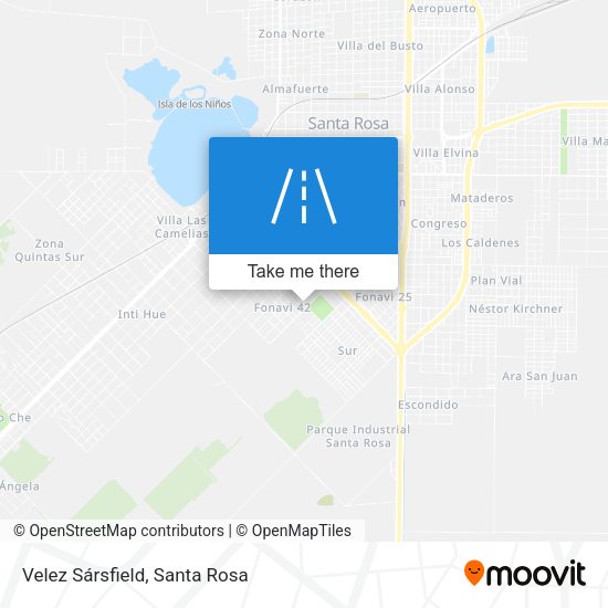Mapa de Velez Sársfield