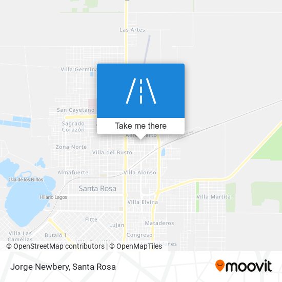 Jorge Newbery map