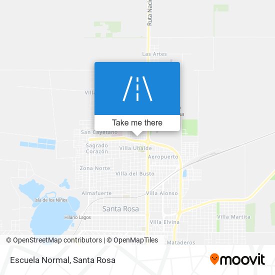 Escuela Normal map