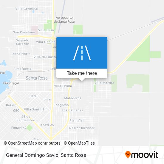 General  Domingo Savio map