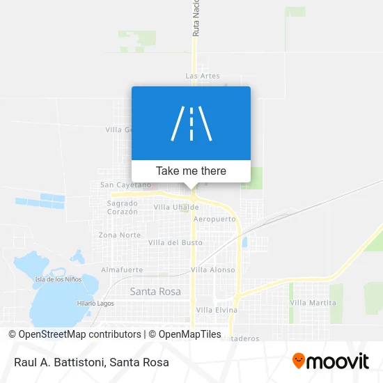 Raul A. Battistoni map