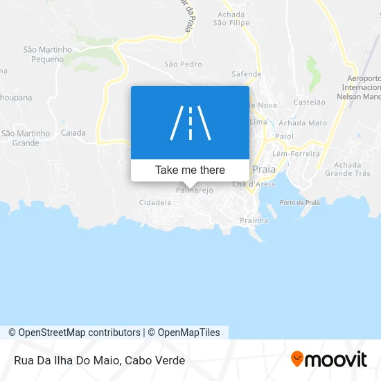 Rua Da Ilha Do Maio map