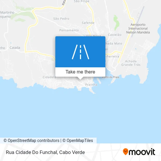 Rua Cidade Do Funchal map