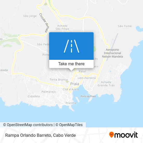 Rampa Orlando Barreto map