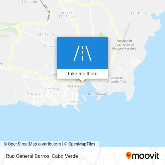 Rua General Barros map