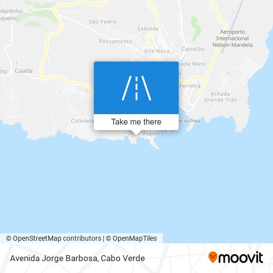 Avenida Jorge Barbosa mapa