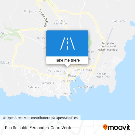 Rua Reinalda Fernandes mapa