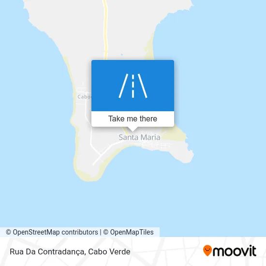 Rua Da Contradança map