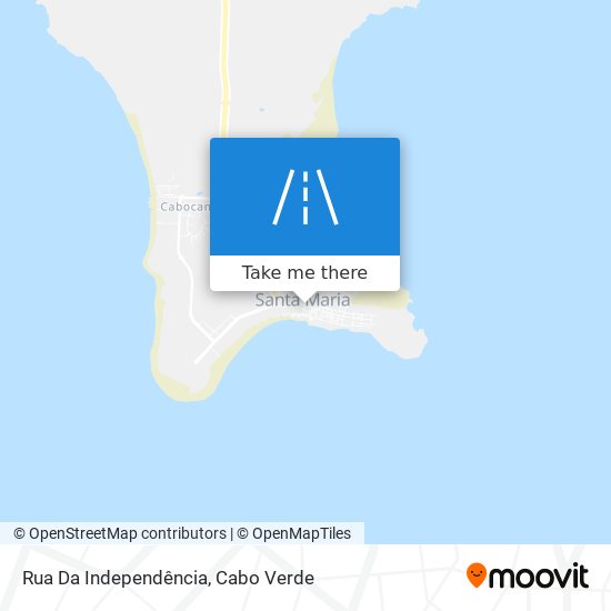 Rua Da Independência mapa