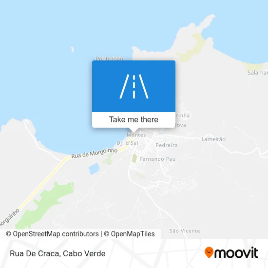 Rua De Craca map