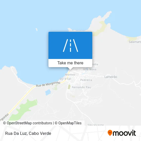 Rua Da Luz map