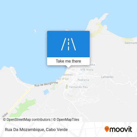 Rua Da Mozambique map