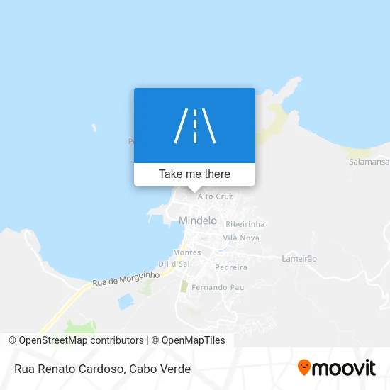 Rua Renato Cardoso map