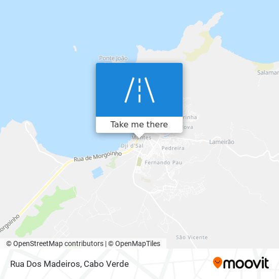Rua Dos Madeiros map