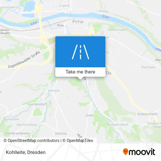 Карта Kohlleite
