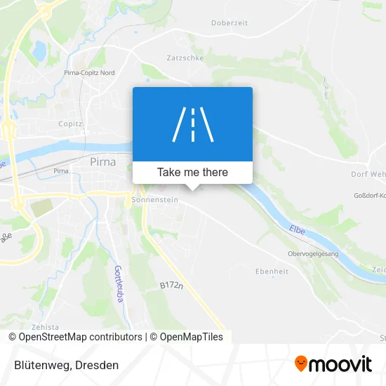 Карта Blütenweg