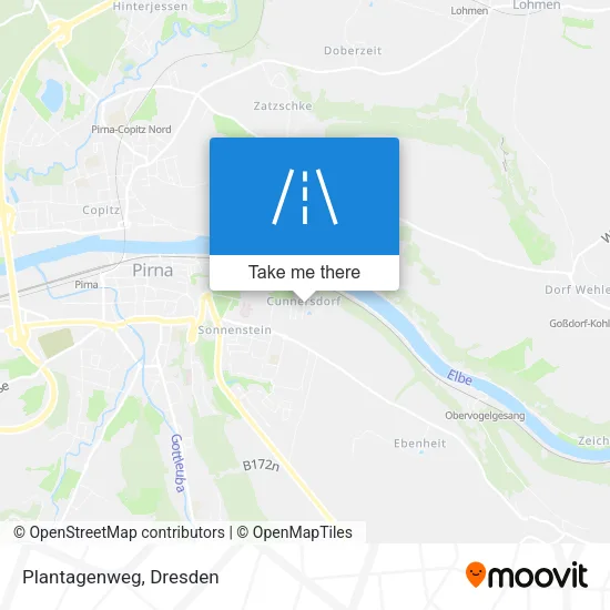 Карта Plantagenweg