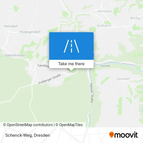 Карта Schenck-Weg