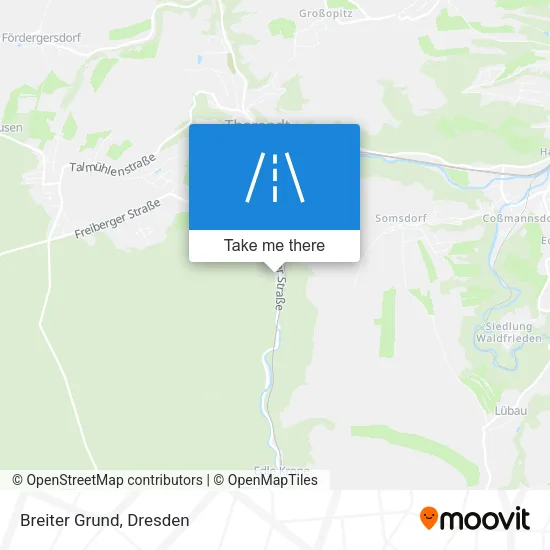 Карта Breiter Grund