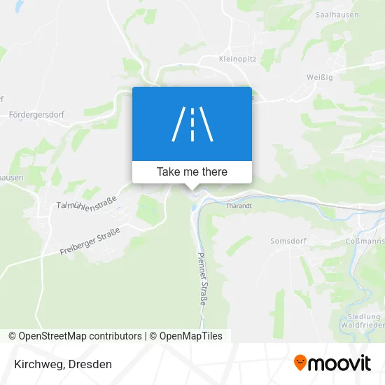 Карта Kirchweg