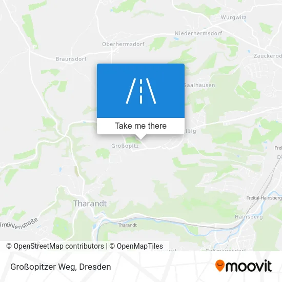 Карта Großopitzer Weg
