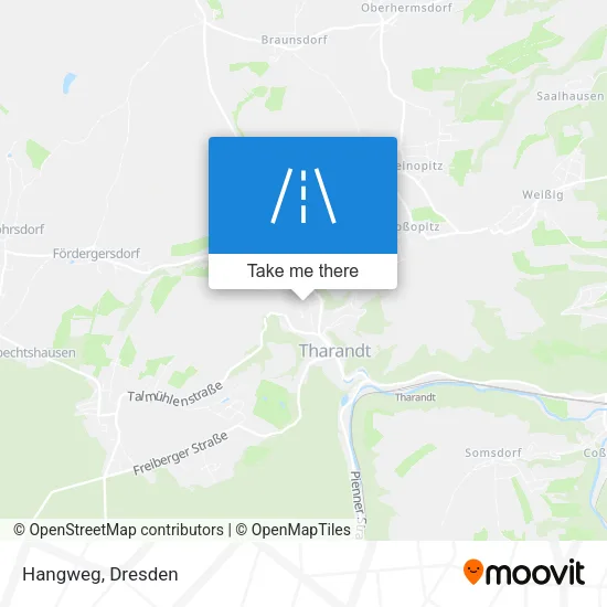 Карта Hangweg