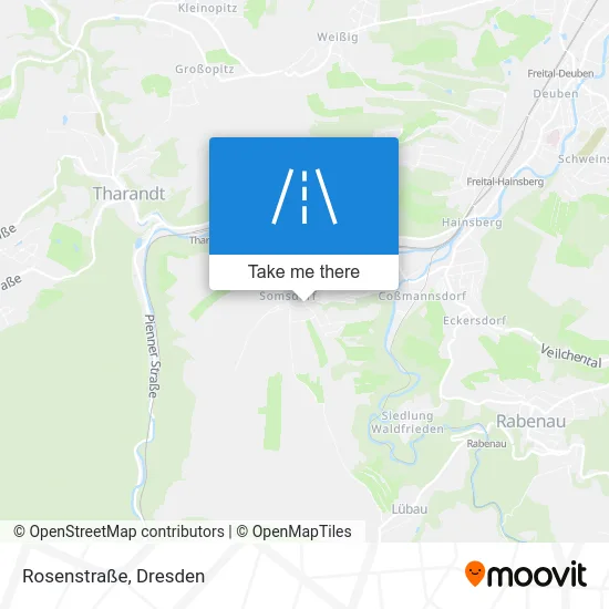 Rosenstraße map
