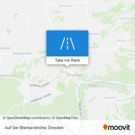 Auf Der Bismarckhöhe map