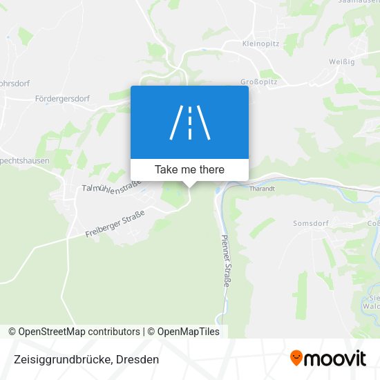 Zeisiggrundbrücke map