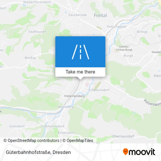 Güterbahnhofstraße map