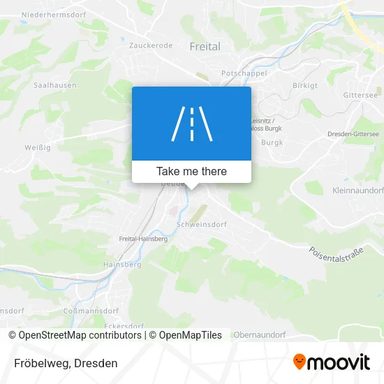 Карта Fröbelweg