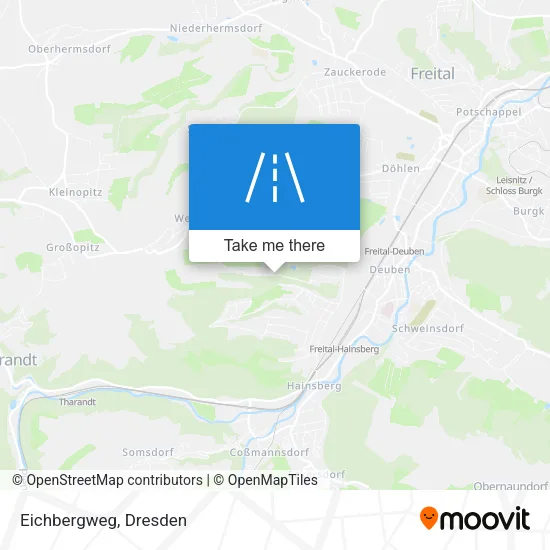 Карта Eichbergweg