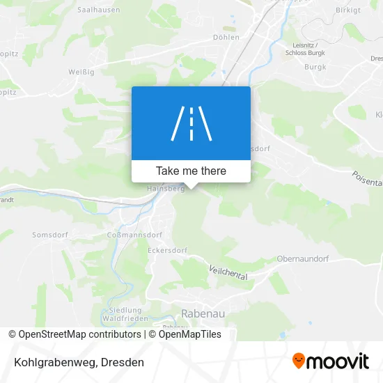 Карта Kohlgrabenweg