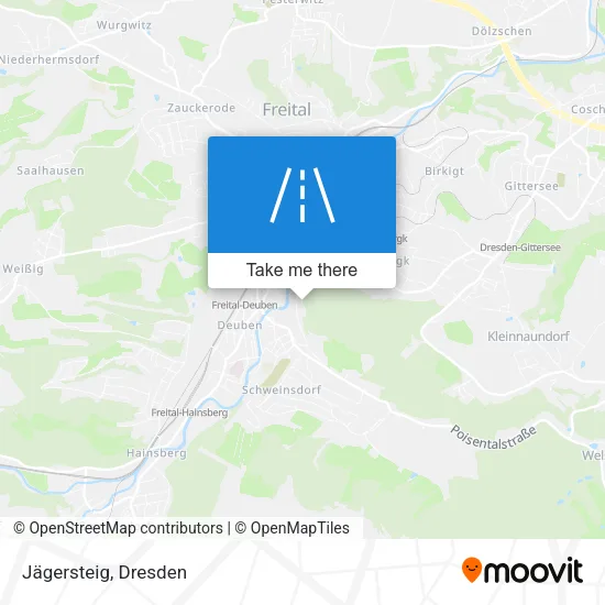 Карта Jägersteig