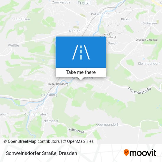 Schweinsdorfer Straße map