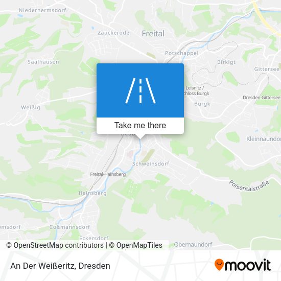 An Der Weißeritz map