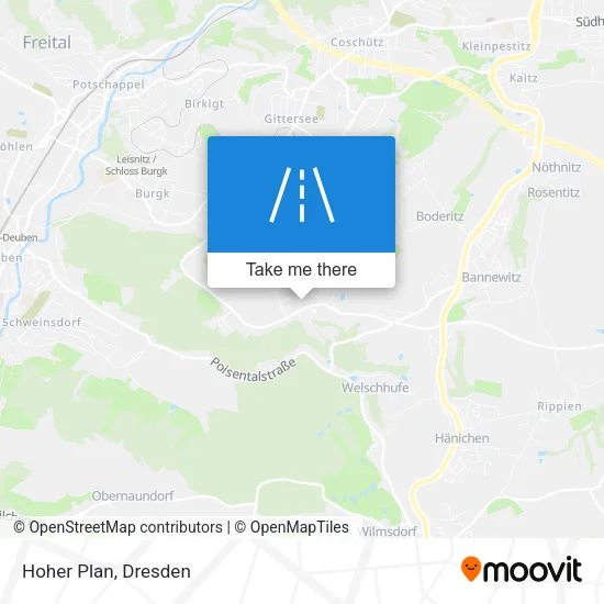 Карта Hoher Plan