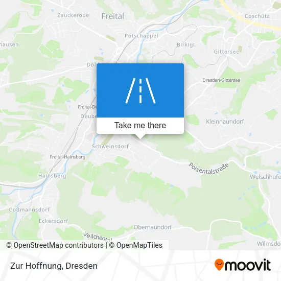 Карта Zur Hoffnung