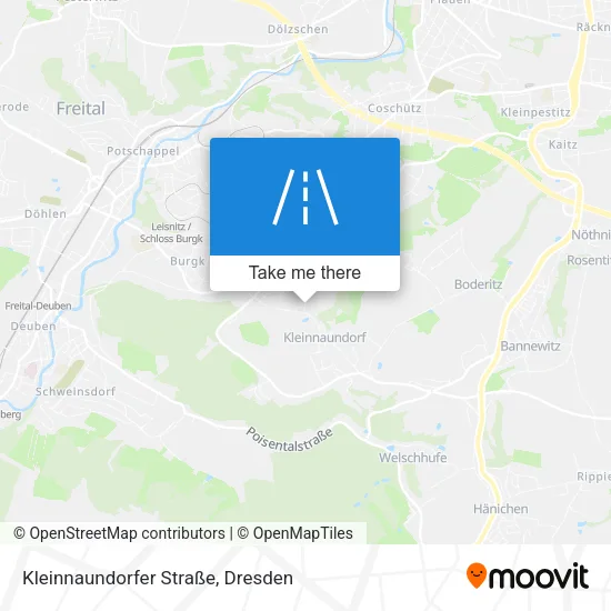 Карта Kleinnaundorfer Straße