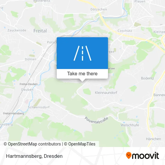 Hartmannsberg map