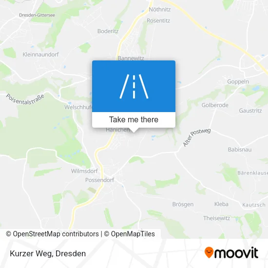 Карта Kurzer Weg