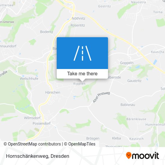 Hornschänkenweg map