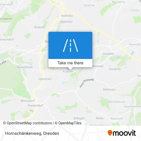 Карта Hornschänkenweg