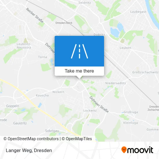 Карта Langer Weg